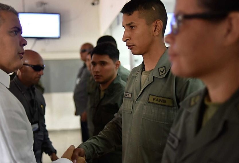 Militares que han salido de Venezuela