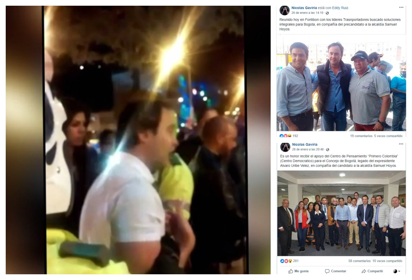 Nicolás Gaviria, "usted no sabe quién soy yo"
