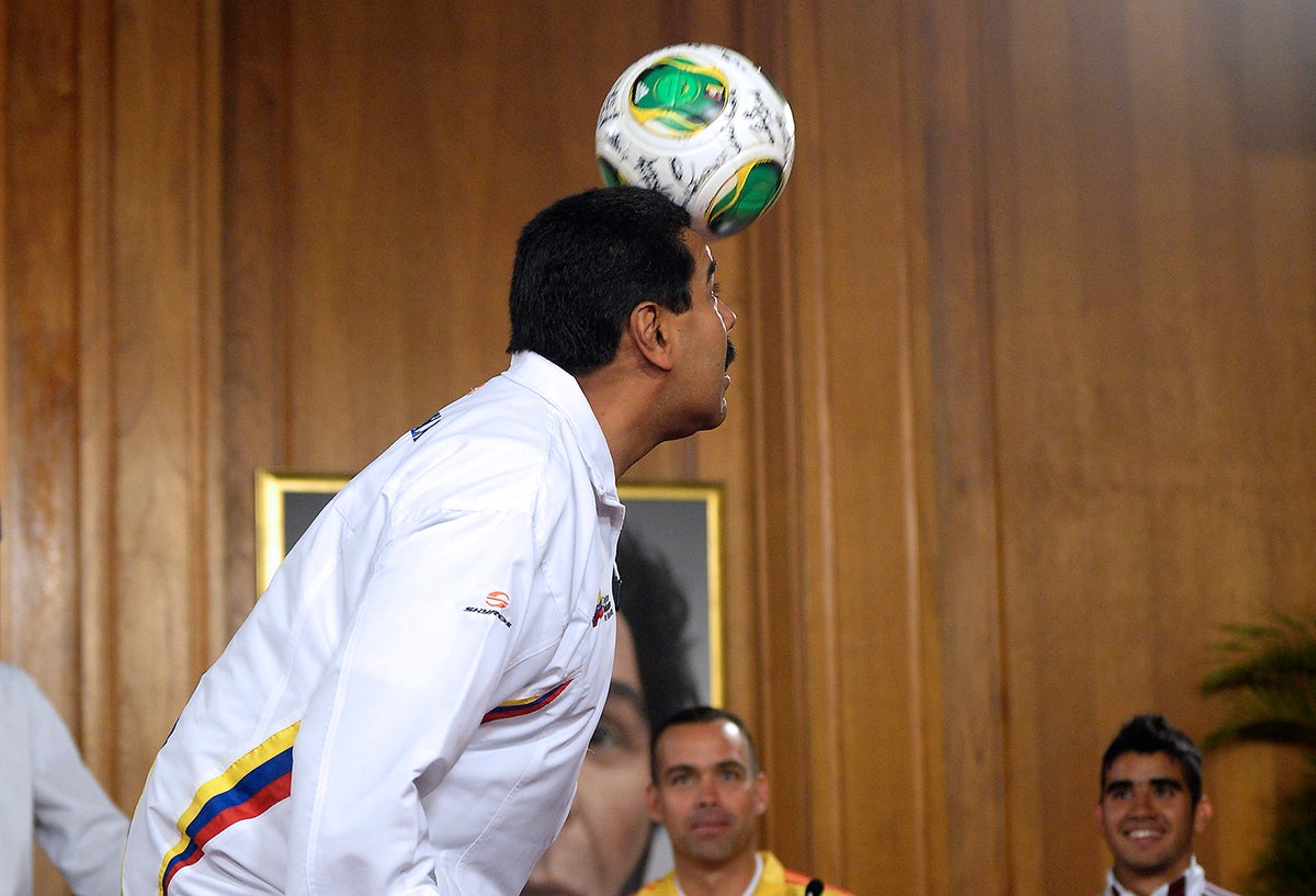 Nicolás Maduro, presidente de Venezuela, el 30 de abril de 2013 en Caracas