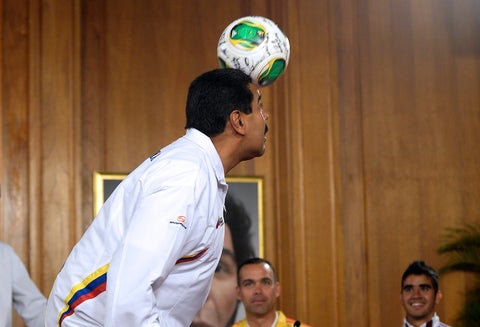 Nicolás Maduro, presidente de Venezuela, el 30 de abril de 2013 en Caracas