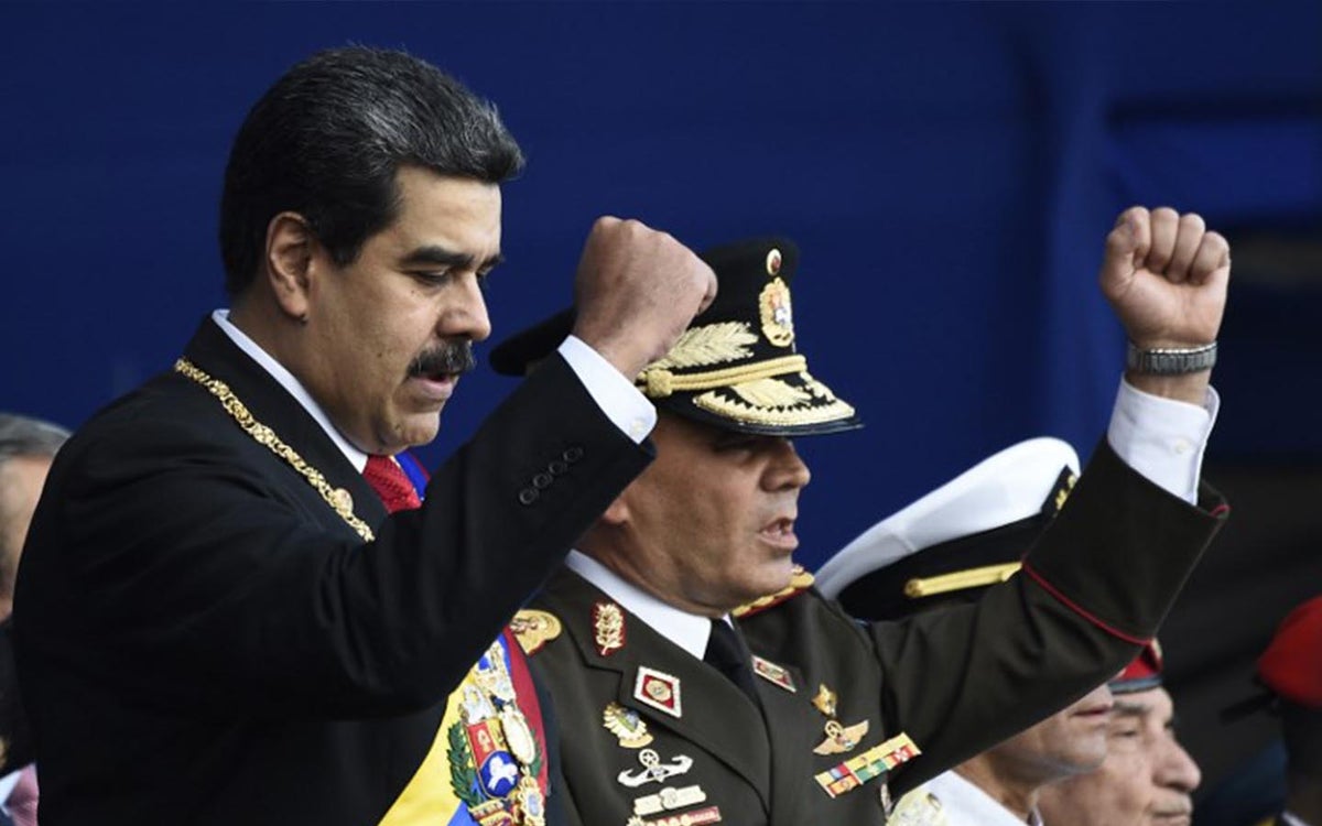 Nicolás Maduro y Vladimir Padrino