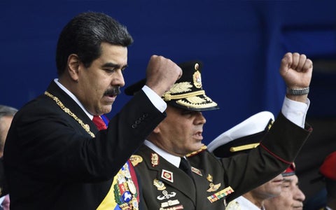 Nicolás Maduro y Vladimir Padrino