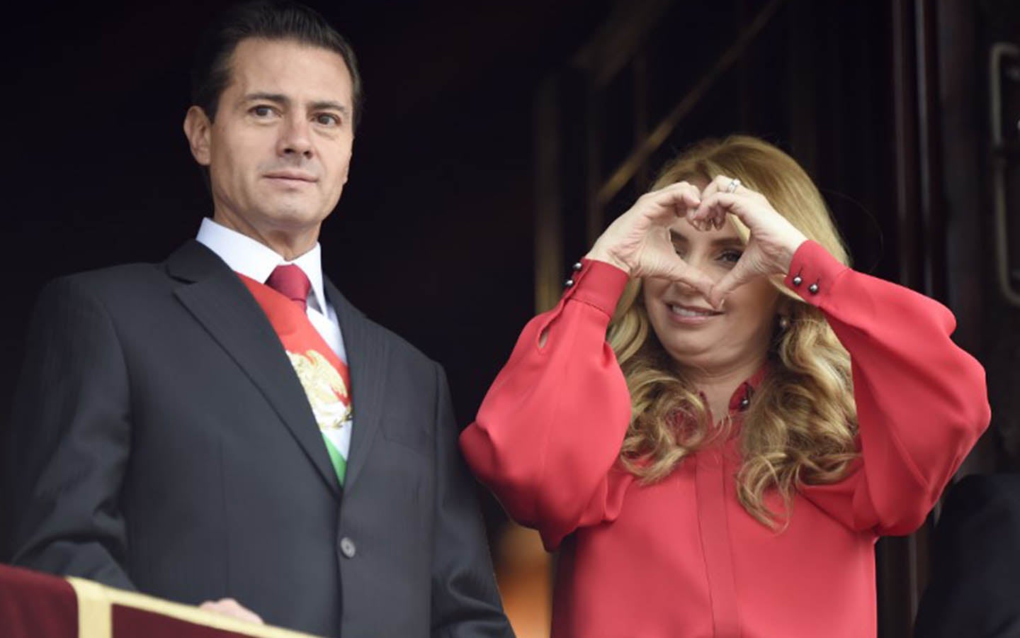 Angélica Rivera y Enrique Peña Nieto