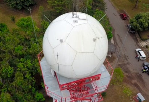 El radar instalado en Barrancabermeja