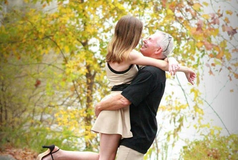 Samantha Simpson y su esposo