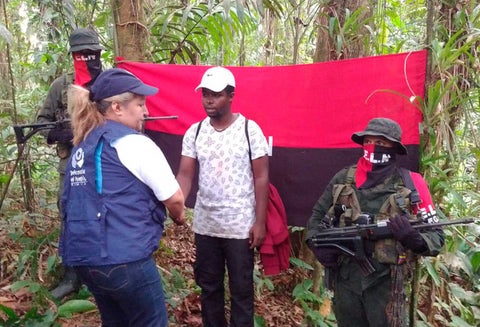 Ángel Mauricio Acevedo, militar liberado por el ELN