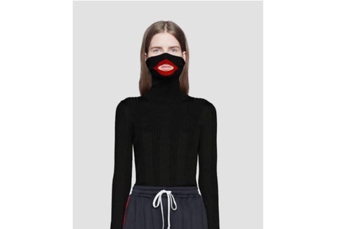 Suéter considerado racista de la compañía Gucci