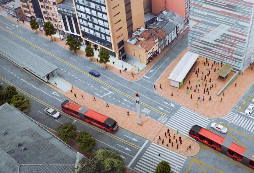 Transmilenio por la Séptima, un proyecto que suscitó gran debate en el país.