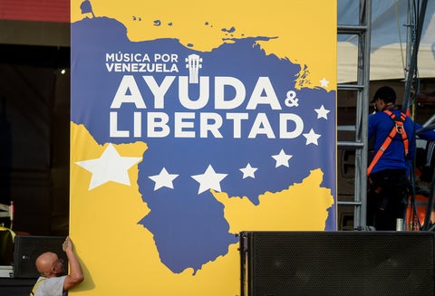 Concierto Venezuela Aid Live