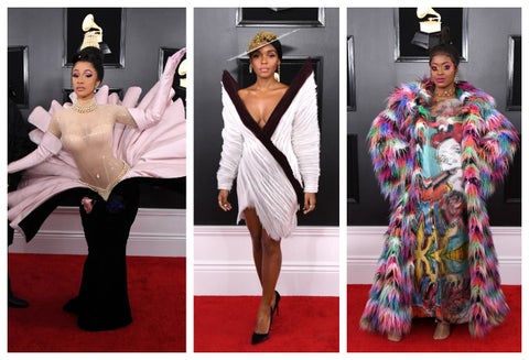 Los vestidos más extravagantes de los Grammy