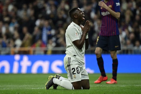 Vinicius, delantero del Real Madrid