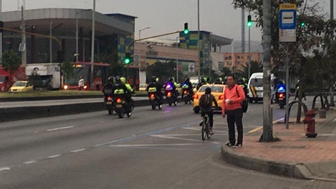 Día sin carro y sin moto en Bogotá
