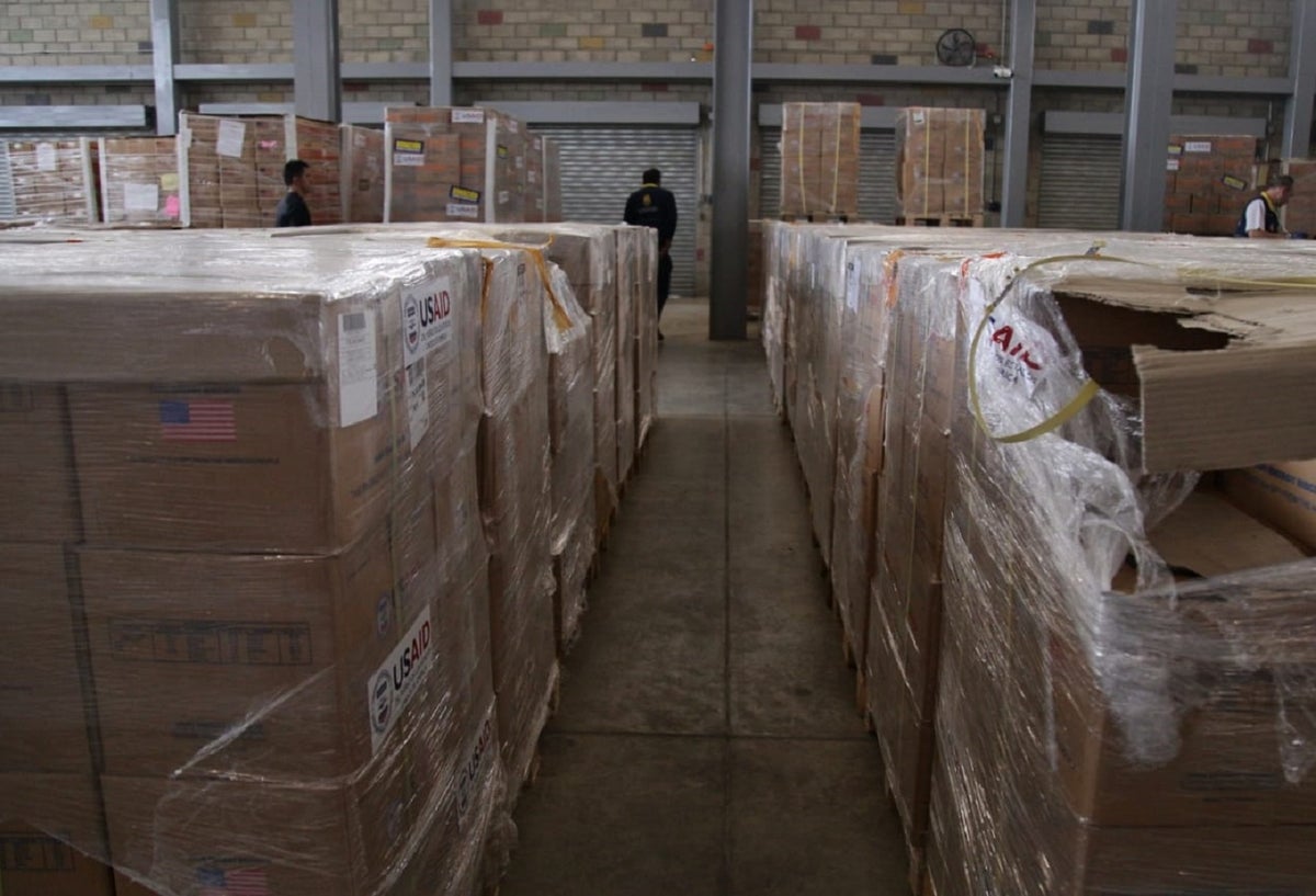 Ayuda humanitaria de Estados Unidos para Venezuela