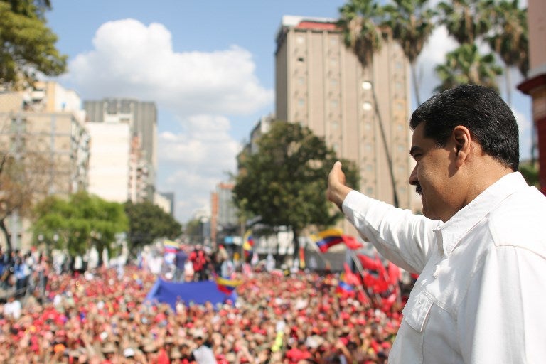 Nicolás Maduro, mandatario venezolano