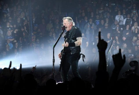 James Hetfield, vocalista y guitarrista de Metallica