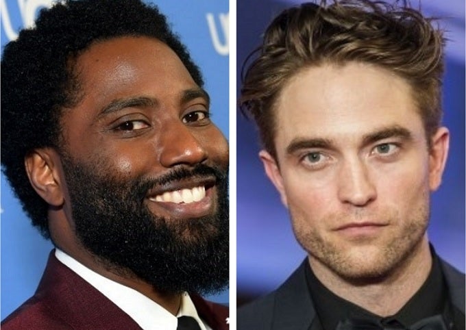 John David Washington y Robert Pattinson