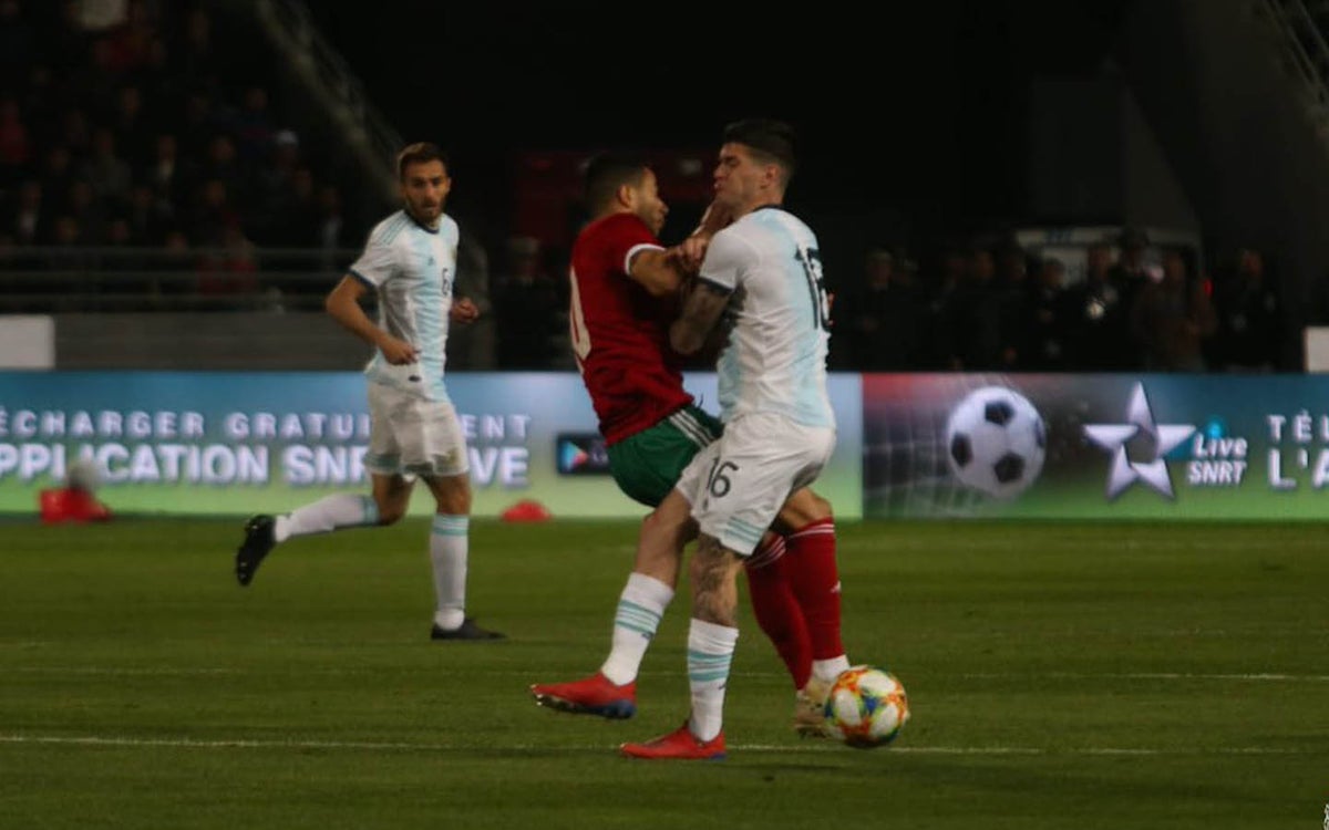 Argentina venció 1-0 a Marruecos.