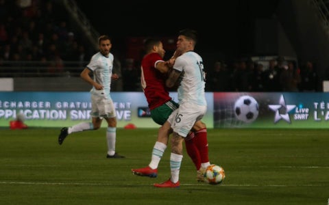 Argentina venció 1-0 a Marruecos.