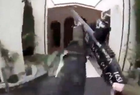 Video del atentado de masacre en mezquita de Nueva Zelanda