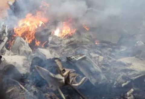 La avioneta siniestrada en Meta