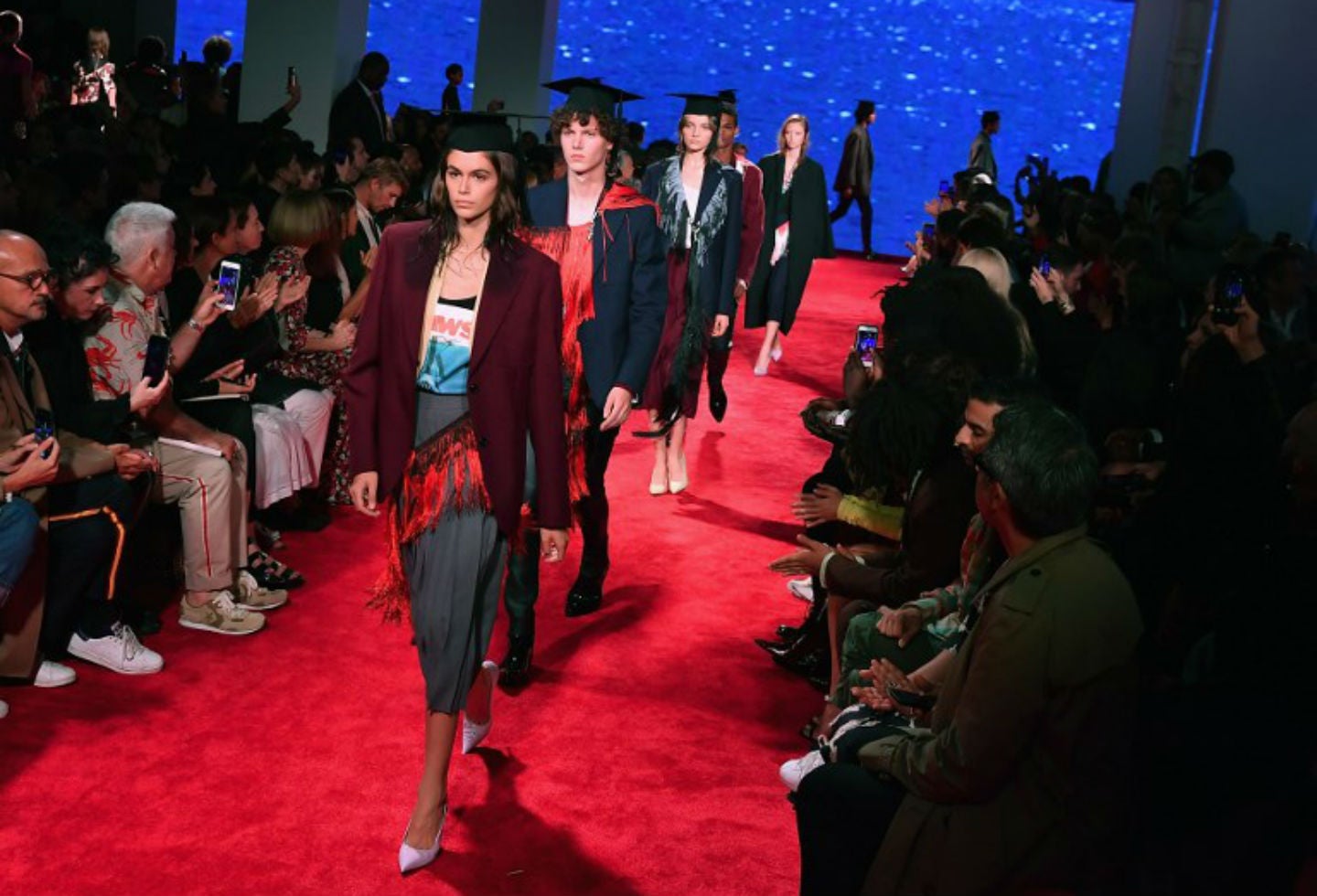 Desfile de Calvin Klein