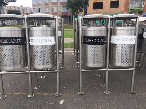 Nuevas canecas de Basura para Bogotá