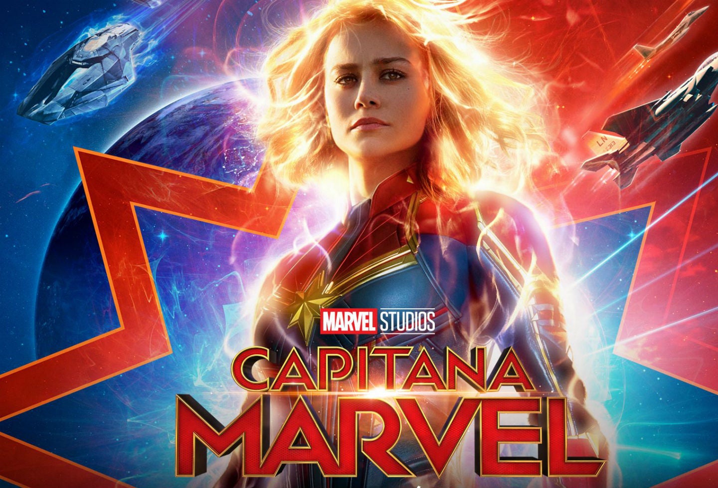 Capitana Marvel es Carol Danvers, la imbatible heroína interpretada por Brie Larson