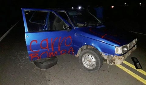 Uno de los vehículos instalados en Norte de Santander