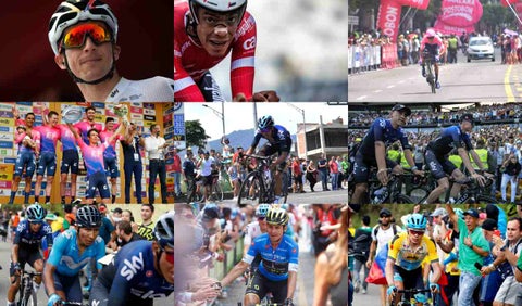 Ciclistas colombianos