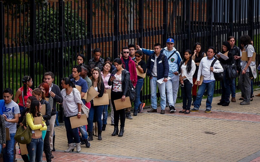 Espera en Bogotá