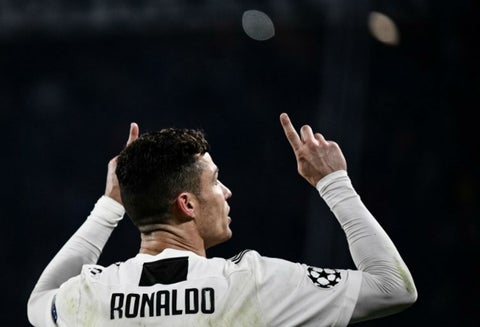 Cristiano Ronaldo marcó triplete en el partido contra Atlético de Madrid