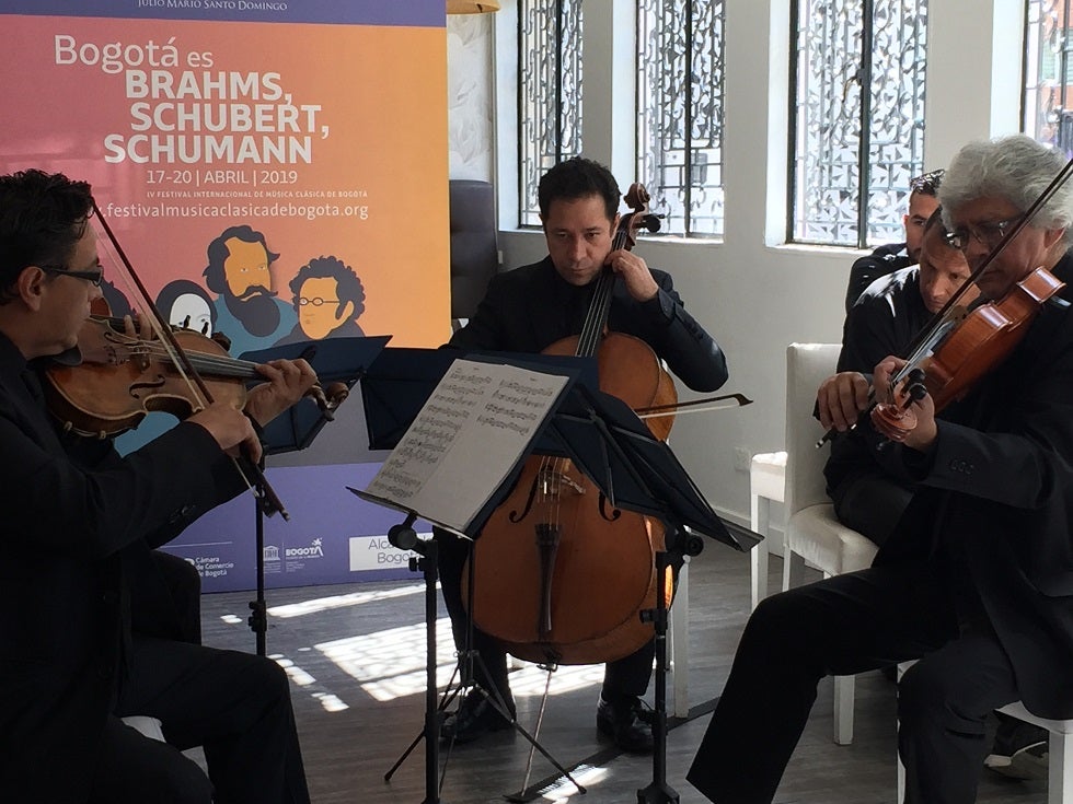 El Cuarteto Manolov en el Festival de Música de Bogotá