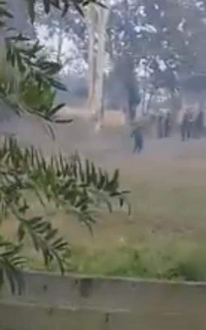 Fuertes disturbios en una finca de Jaime Uribe protagonizan el ESMAD de la Policía y 500 campesinos