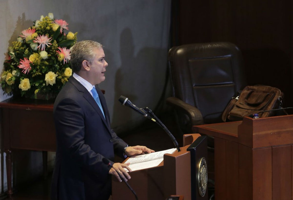 Presidente Iván Duque ante la Corte Constitucional