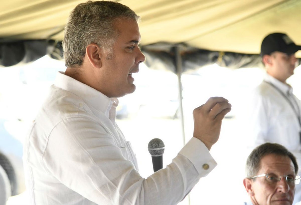 Presidente Iván Duque visitó Espacio Territorial de Capacitación de la Farc en el Cesar