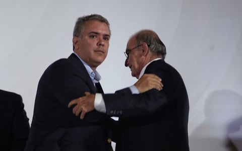 Iván Duque y Humberto de La Calle