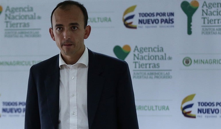 Miguel Samper, exdirector de la Agencia de Tierras