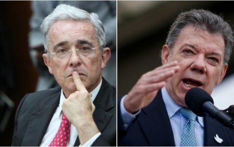 Uribe y Santos, una pelea de no acabar.