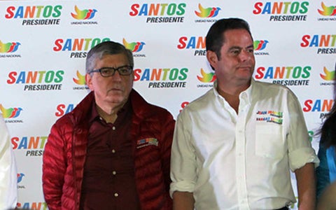 César Gaviria y Germán Vargas Lleras