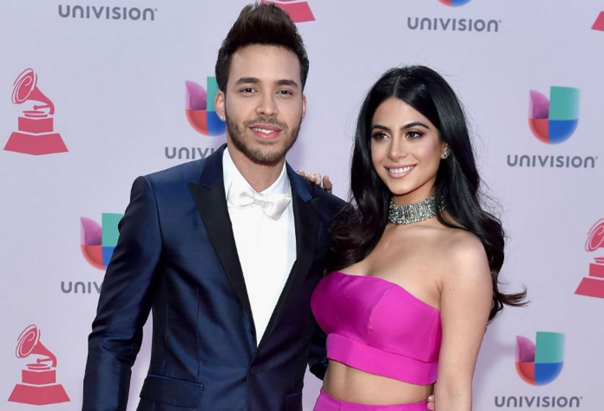 Prince Royce y su novia Emeraude Toubia