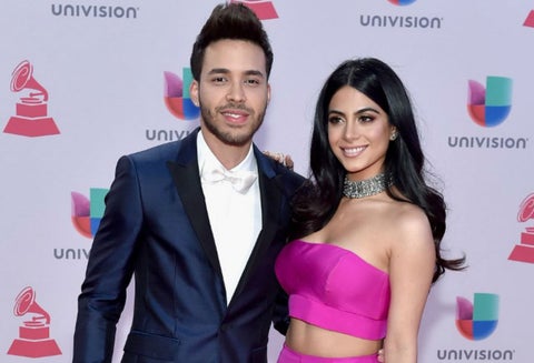 Prince Royce y su novia Emeraude Toubia
