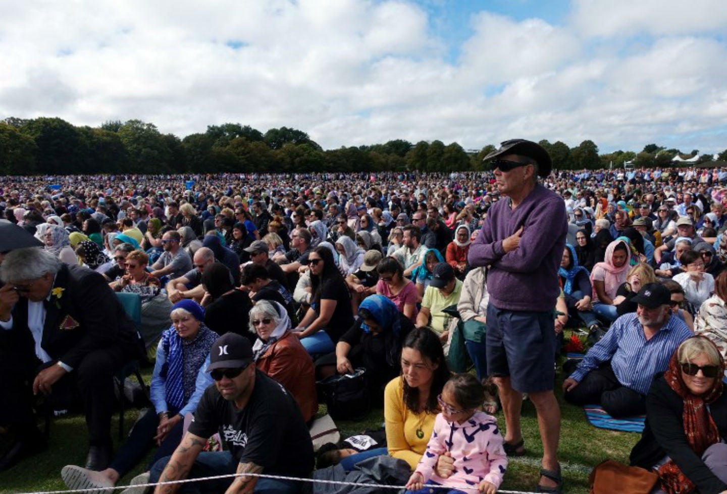 Homenaje a víctimas de masacre en Nueva Zelanda