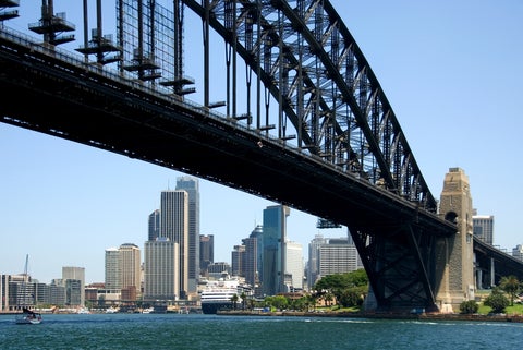 Puente del puerto de Sídney, en Australia