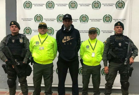 Captura de Jhon Viáfara