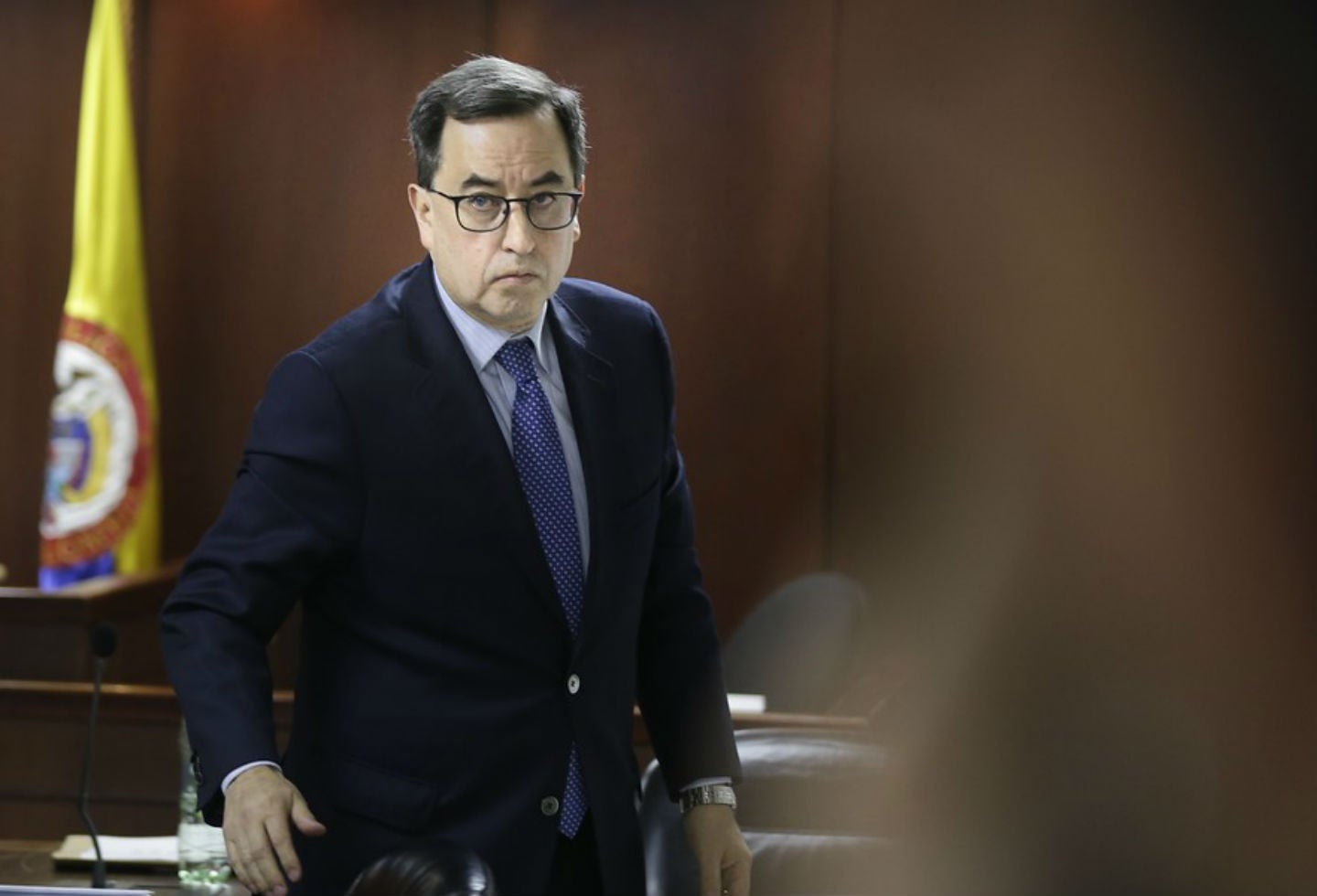 El expresidente de Corficolombiana, José Elías Melo.