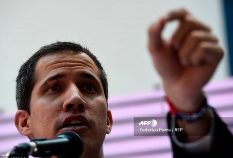 Juan Guaidó, presidente interino de Venezuela