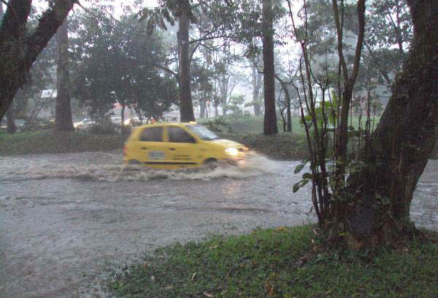 Lluvias en Medellín
