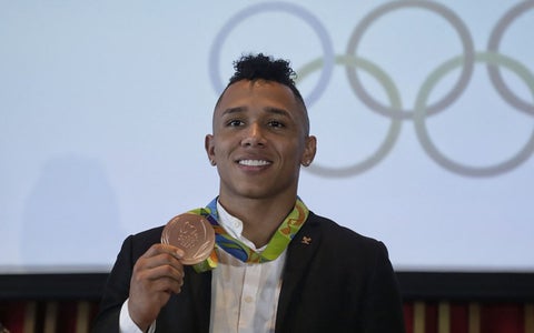 Luis Javier Mosquera, medallista olímpico colombiano
