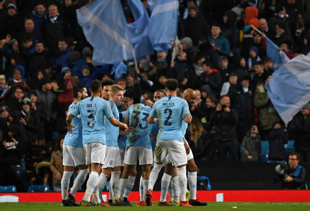 Manchester City goleó al Schalke 04 de Alemania