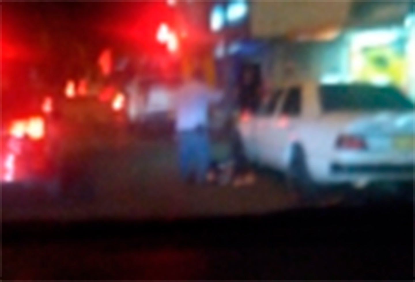 Imagen del doble homicidio ocurrido en límites de las comunas 12 y 13 de Medellín